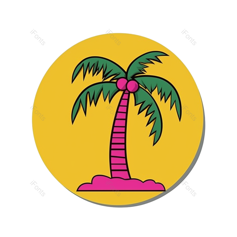 图标图片,元素元素,度假PNG,椰子免抠素材